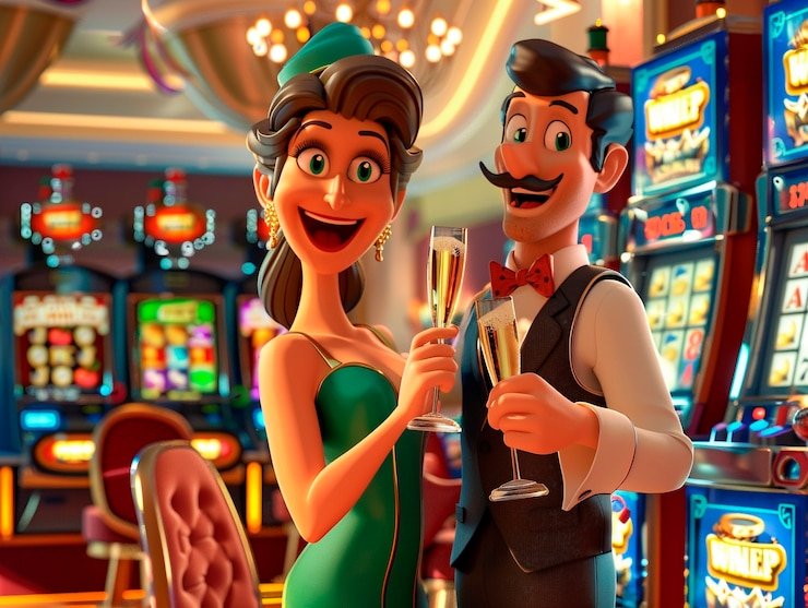 Meja live dealer VIP dengan studio multi-kamera dan dealer profesional
